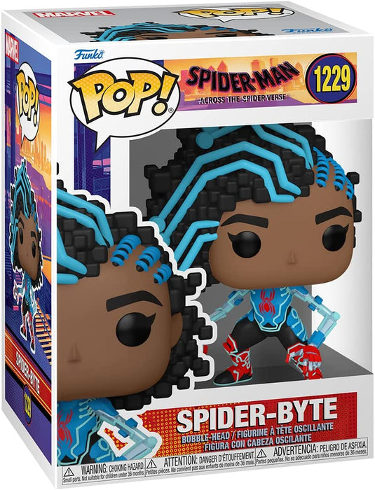Funko Pop! Vinyl: Spider-Man: Across the Spider-Verse - Spider-Byte - Spider-man - Collectable Vinyl Figure - Gift Idea - Official Merchandise - Toys for Kids & Adults - Movies Fans