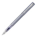 Parker Vector XL Fountain Pen | Metallic Silver-Blue Lacquer on Brass | Medium Nib with Blue Ink Refill | Gift Box silver blue Medium nib Gift Box