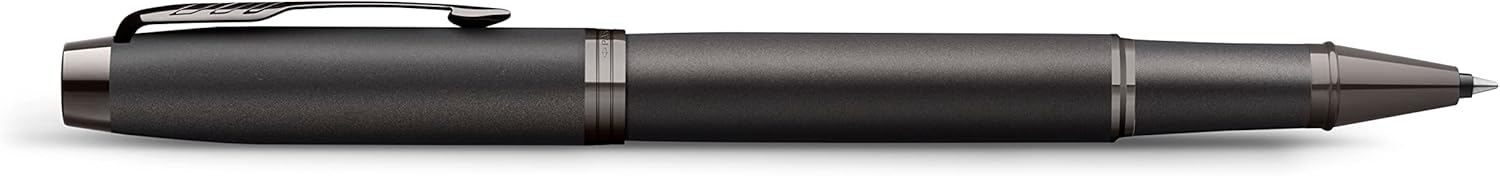 PARKER IM Rollerball Pen Monochrome Bronze PVD F Black