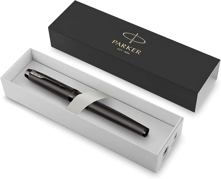 PARKER IM Rollerball Pen Monochrome Bronze PVD F Black