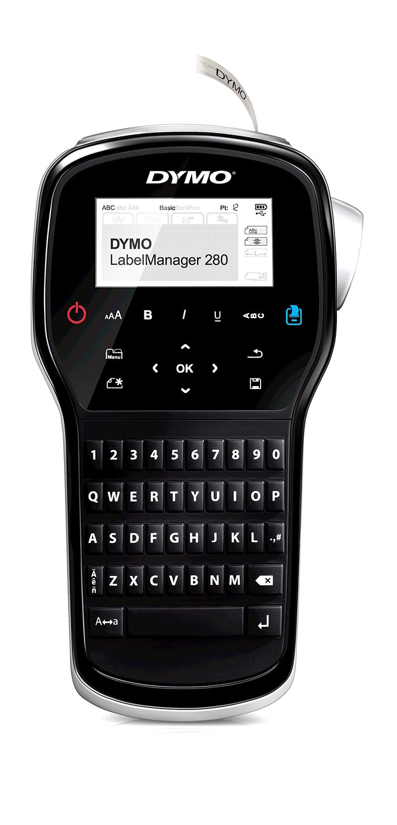 DYMO LabelManager 280 Impresora de Etiquetas, Teclado QWERTY (Versión Española)
