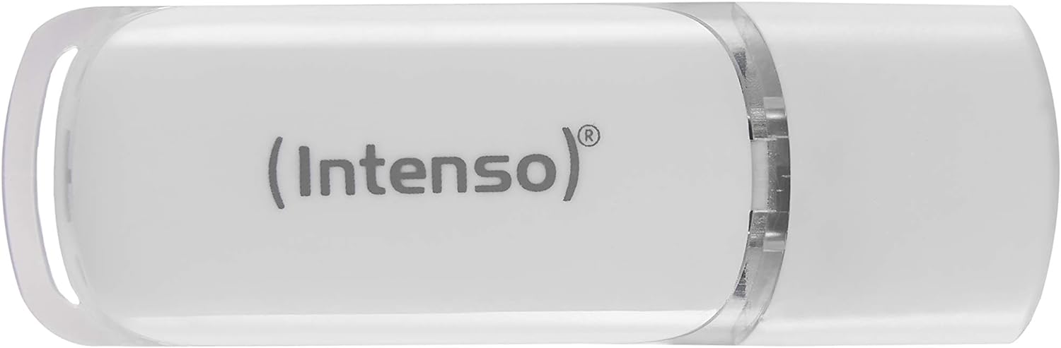 Intenso Flash Line 32 GB - TYPE C Flash Drive - Super Speed USB 3.1, white