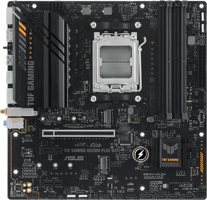 ASUS TUF GAMING A620M-PLUS WIFI, AMD, MATX, 4DDR5, DP, HDMI