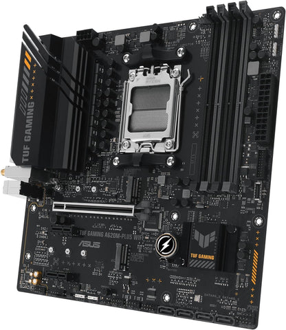 ASUS TUF GAMING A620M-PLUS WIFI, AMD, MATX, 4DDR5, DP, HDMI