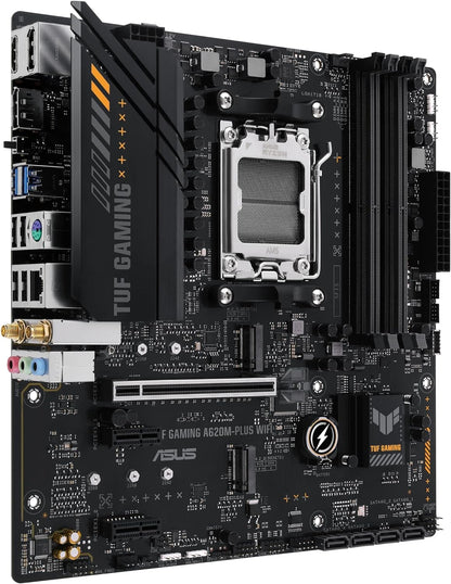ASUS TUF GAMING A620M-PLUS WIFI, AMD, MATX, 4DDR5, DP, HDMI