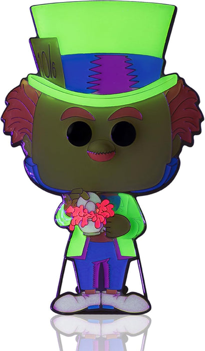 Loungefly POP! Large Enamel Pin DISNEY ALICE: MAD HATTER - Mad Hatter - Alice In Wonderland Enamel Pins - Cute Collectable Novelty Brooch - for Backpacks & Bags - Gift Idea - Movies Fans