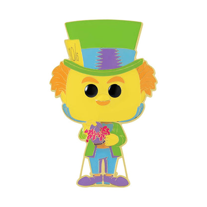 Loungefly POP! Large Enamel Pin DISNEY ALICE: MAD HATTER - Mad Hatter - Alice In Wonderland Enamel Pins - Cute Collectable Novelty Brooch - for Backpacks & Bags - Gift Idea - Movies Fans