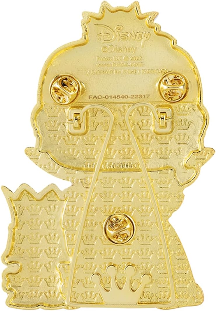 Funko Pop! Large Enamel Pin Disney Alice: Queen Of Hearts and King - Alice In Wonderland Enamel Pins - Cute Collectable Novelty Brooch - for Backpacks & Bags - Gift Idea - Movies Fans