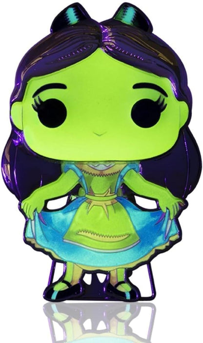 Loungefly POP! Large Enamel Pin DISNEY ALICE: ALICE - Alice - Alice In Wonderland Enamel Pins - Cute Collectable Novelty Brooch - for Backpacks & Bags - Gift Idea - Official Merchandise