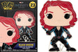 Loungefly POP! Large Enamel Pin MARVEL INFINITY SAGA: BLACK WIDOW - Black Widow - Avengers Infinity War Enamel Pins - Cute Collectable Novelty Brooch - for Backpacks & Bags - Gift Idea