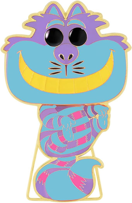 Loungefly POP! Large Enamel Pin DISNEY ALICE: Cheshire Cat CHASE GROUP - Alice In Wonderland Enamel Pins - Cute Collectable Novelty Brooch - for Backpacks & Bags - Gift Idea - Movies Fans