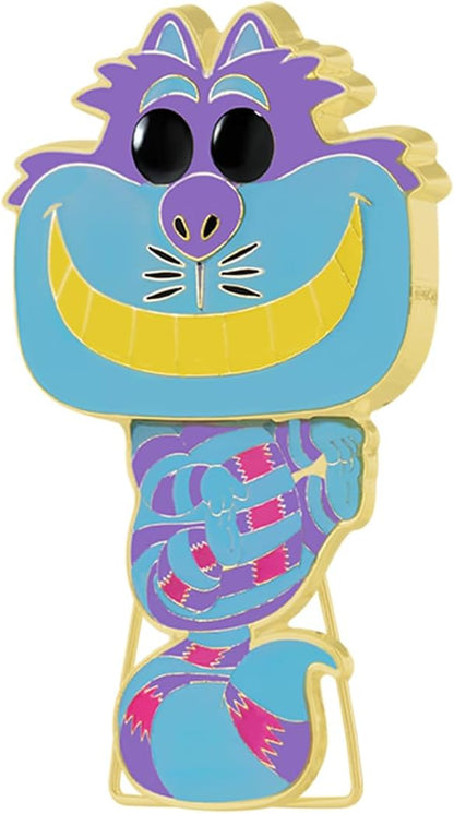 Loungefly POP! Large Enamel Pin DISNEY ALICE: Cheshire Cat CHASE GROUP - Alice In Wonderland Enamel Pins - Cute Collectable Novelty Brooch - for Backpacks & Bags - Gift Idea - Movies Fans