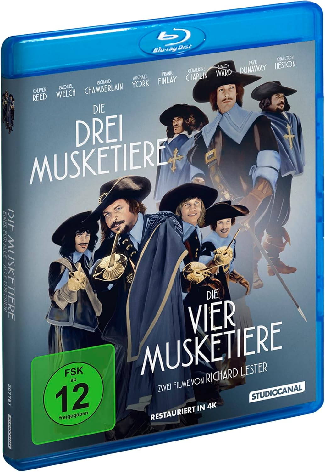 Musketiere, Die / Einer für alle - Alle für einen! / Blu-ray (in 4K restauriert