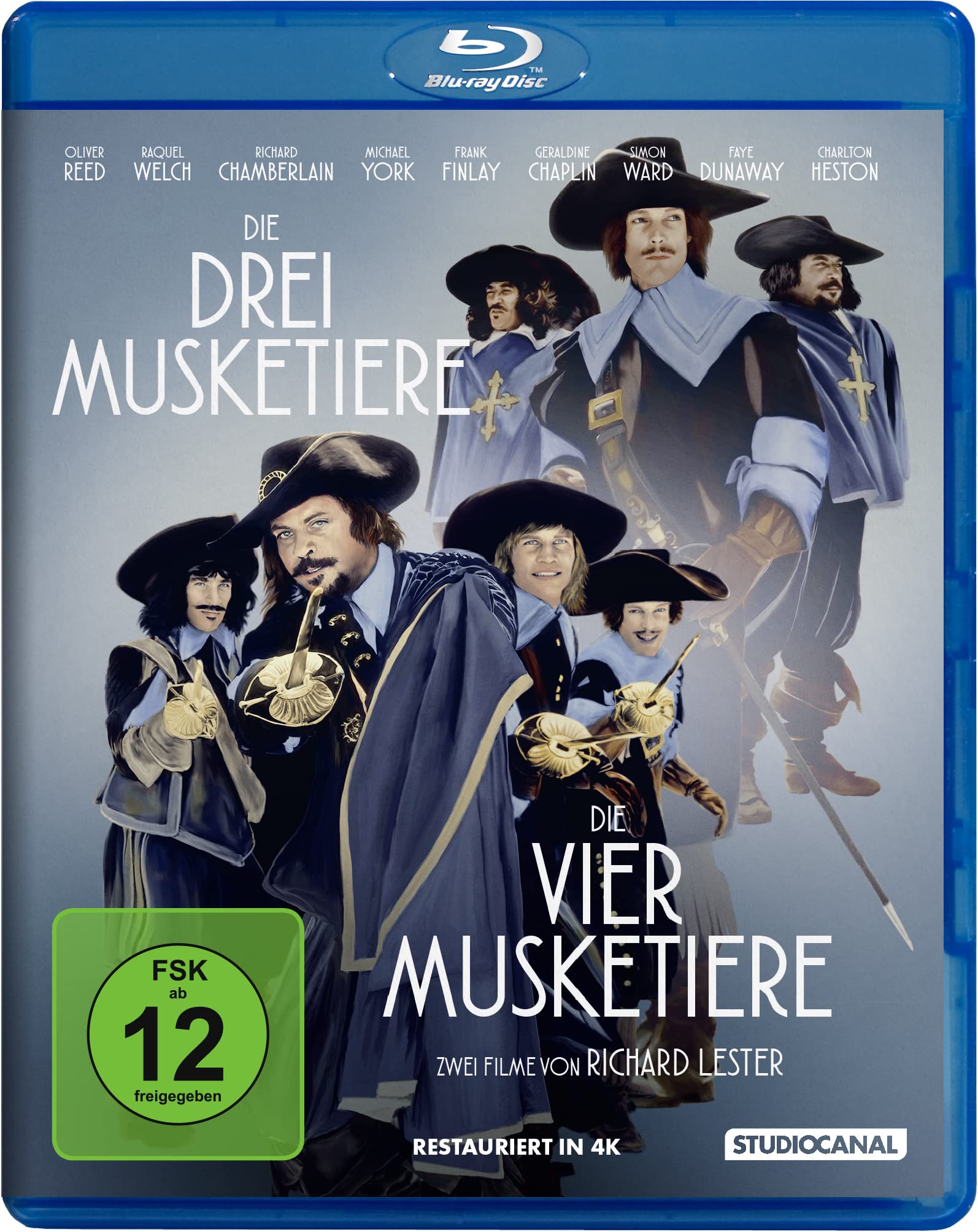 Musketiere, Die / Einer für alle - Alle für einen! / Blu-ray (in 4K restauriert