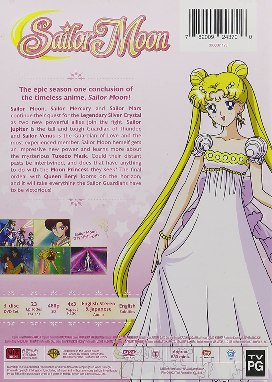 Sailor Moon Season 1 Part 2