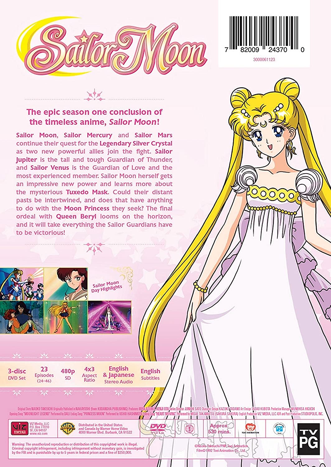 Sailor Moon Season 1 Part 2