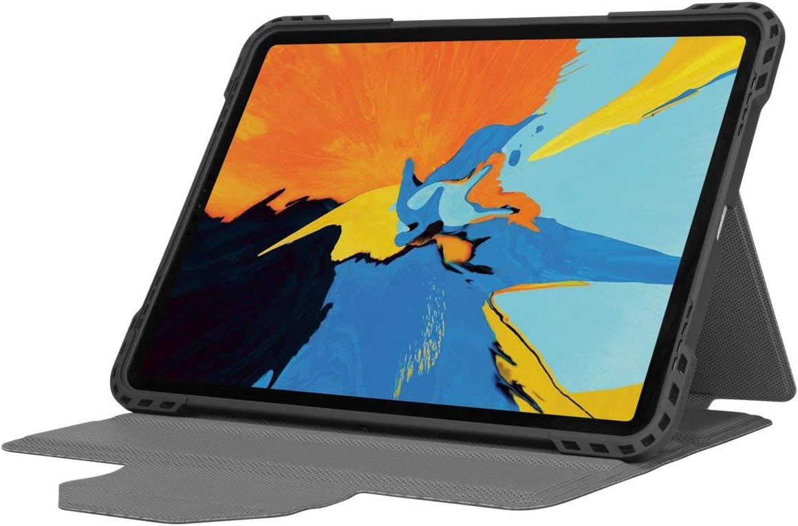 Targus Pro-Tek Rotating Case for iPad Air (4th Gen) 10.9-inch and iPad Pro 11-inch (2nd and 1st Gen) - Black (THZ866GL) Black iPad Air (4th Gen)