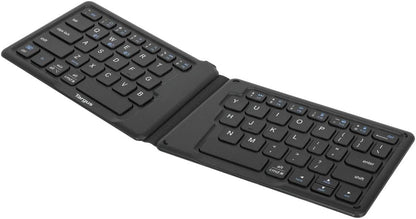 Targus Folding Ergonomic Keyboard Bluetooth Wireless Connection for Laptop, Tablet, Smartphone Antimicrobial (UK