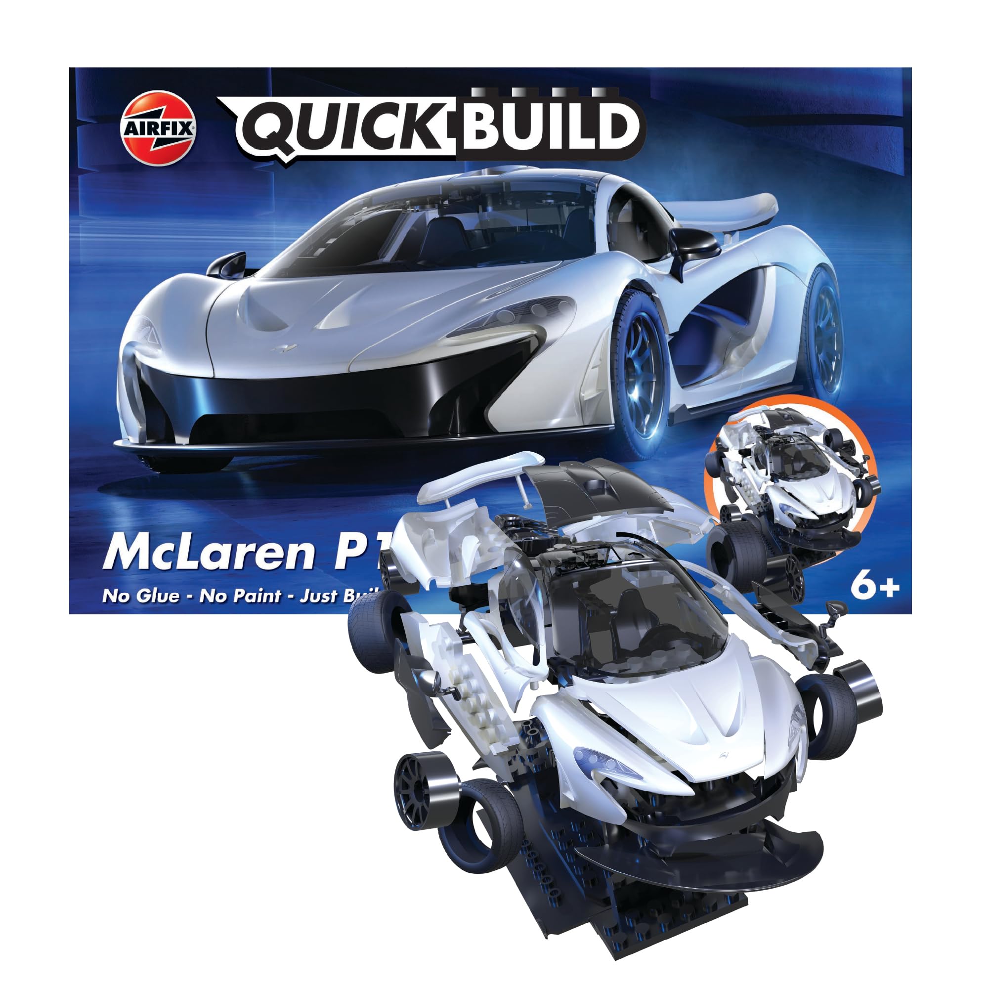 Airfix QUICKBUILD McLaren P1 - White