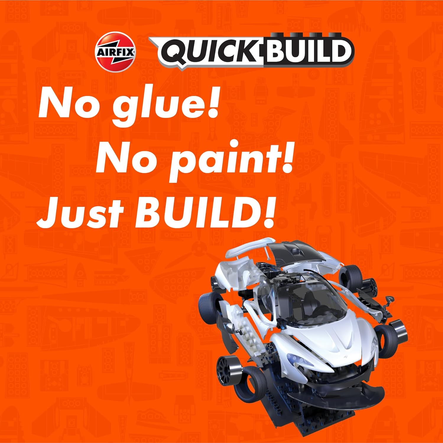 Airfix QUICKBUILD McLaren P1 - White