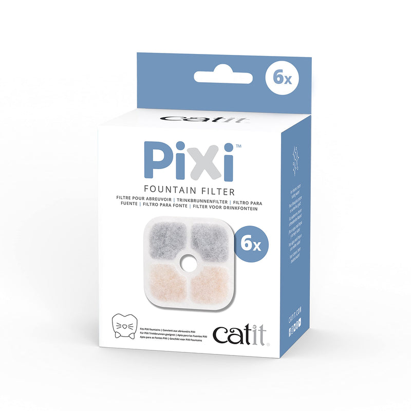 Catit - Coal Filter For Pixi 2.5L 6Pcs - (785.0487)