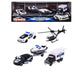 Majorette 212053188 Porsche Police Force 4 CAR Gift Box for Kids and Collectors from 3 to 103 Years, Start or add to a Collection or just Play, Multi