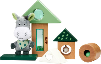 Eichhorn 100005865 EH Baby Hipp Sound Building Blocks, Multicoloured