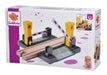Eichhorn 100006500 Railway Crossing, 4 Pieces, FSC-Certified Beech Wood, Can Be Installed with Other Rail Systems