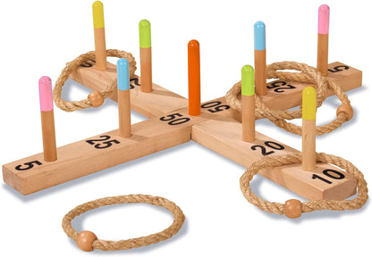 Eichhorn 100004405 Ring toss game, multicoloured