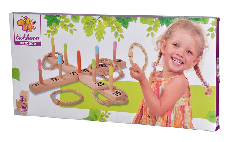 Eichhorn 100004405 Ring toss game, multicoloured