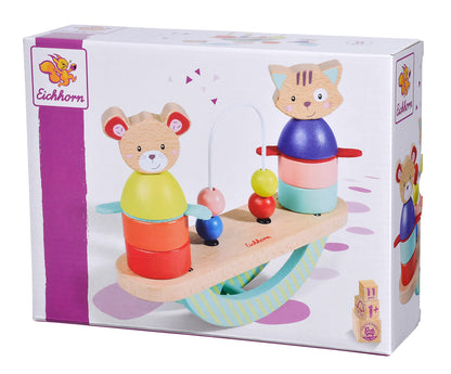 Eichhorn Eh-Juego apilable Friends, Multicolor, zzzz-s (4003046010053