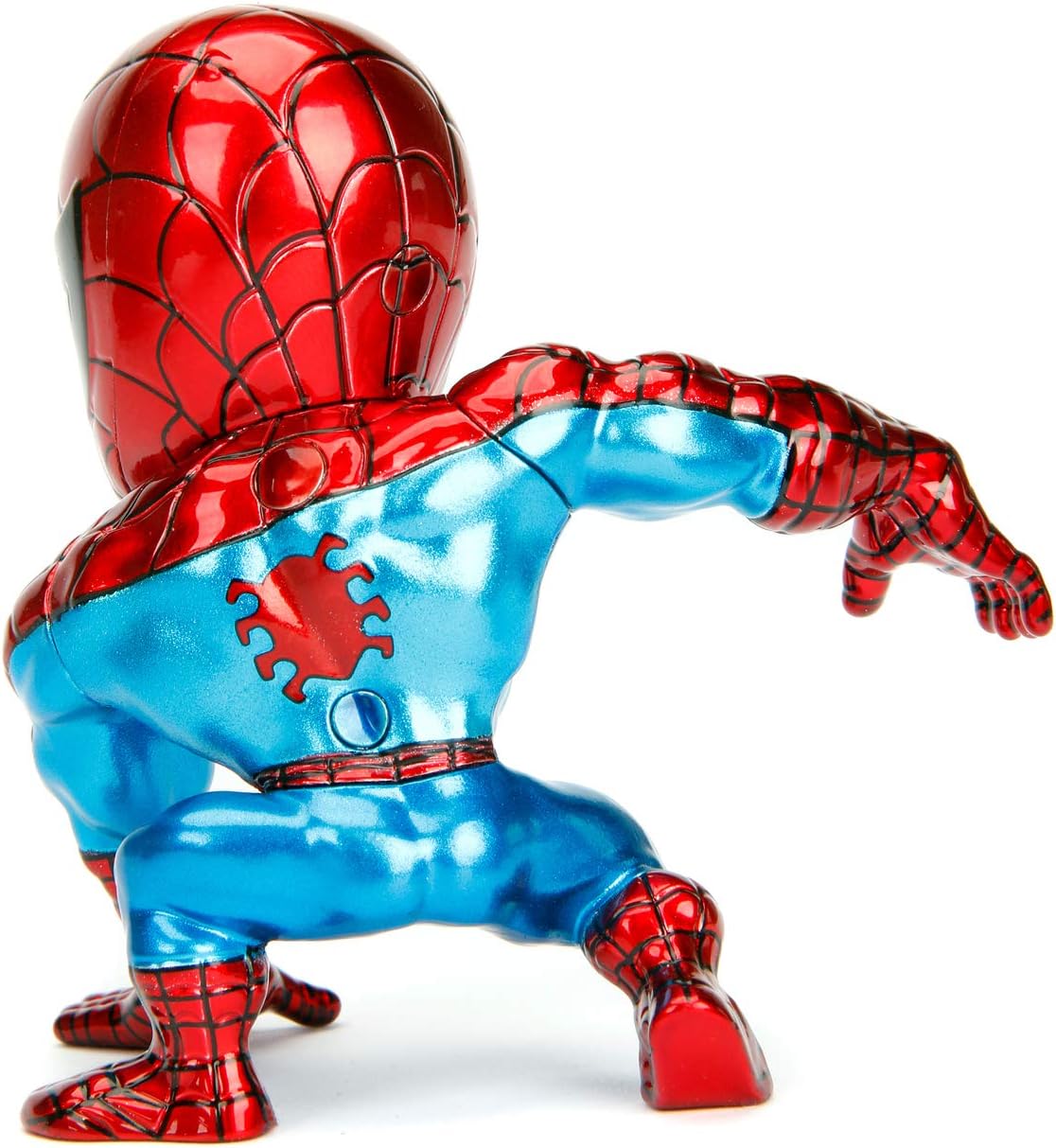 Jada-Figura Metalica de Spiderman- Figura Coleccionable de 10 cm (253221005)