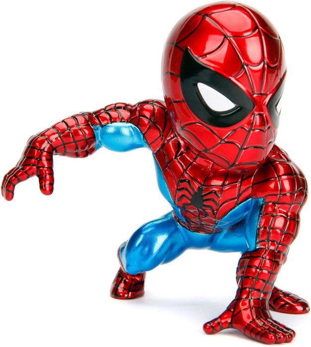 Jada-Figura Metalica de Spiderman- Figura Coleccionable de 10 cm (253221005)