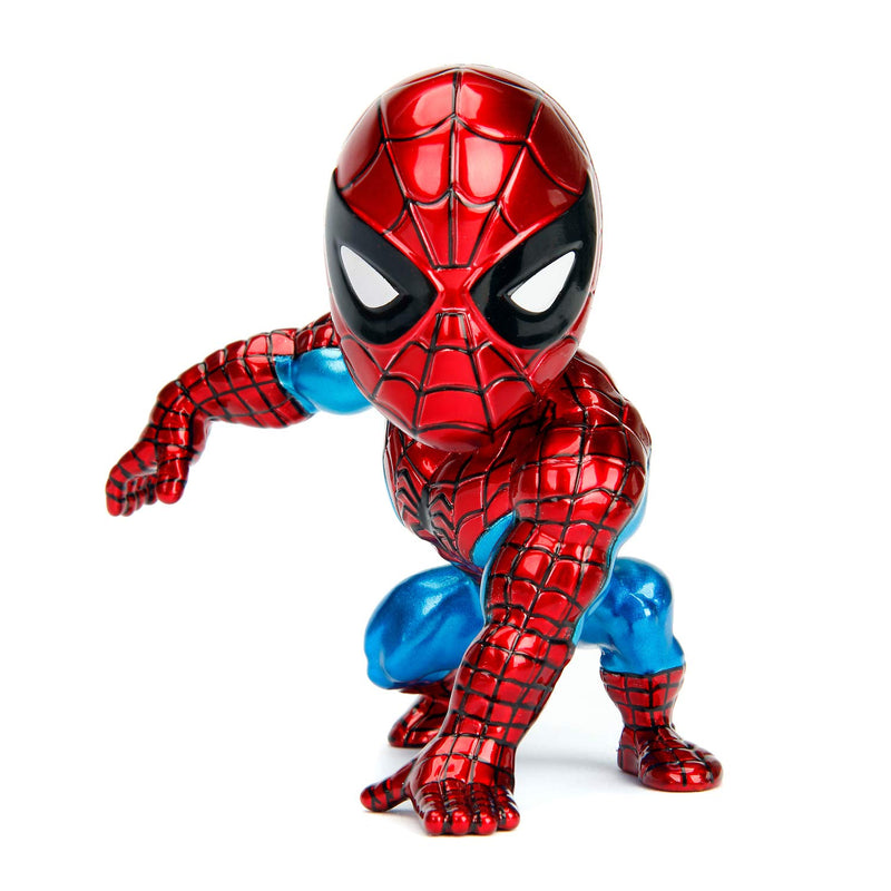 Jada-Figura Metalica de Spiderman- Figura Coleccionable de 10 cm (253221005)