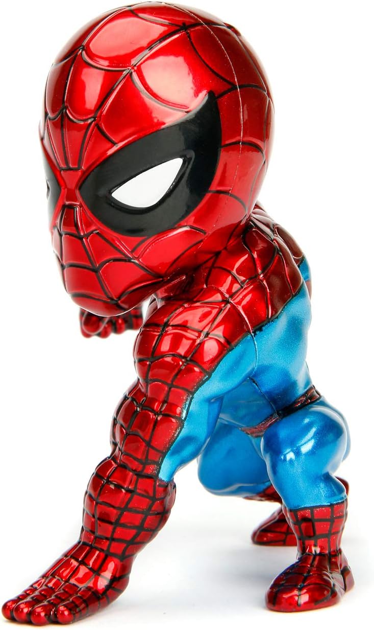 Jada-Figura Metalica de Spiderman- Figura Coleccionable de 10 cm (253221005)