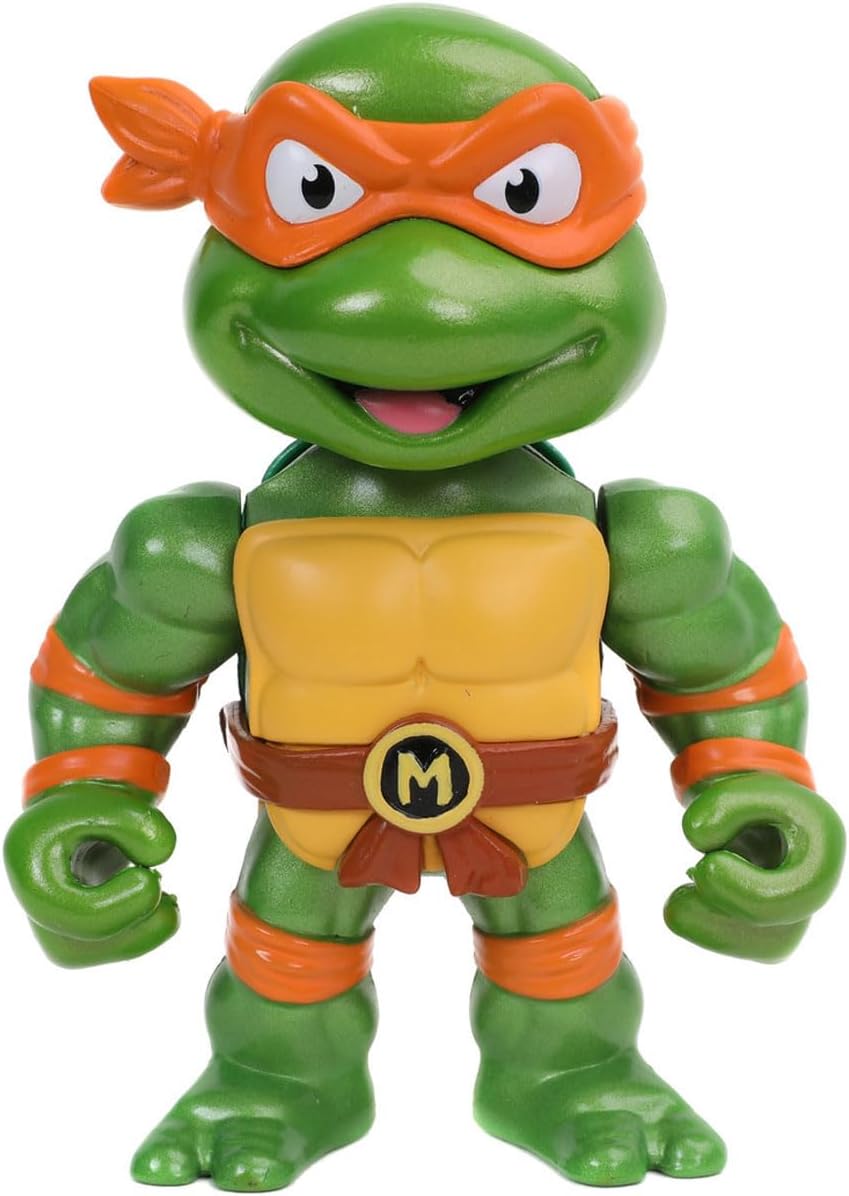 TEENAGE MUTANT NINJA TURTLES 4" MICHELANGELO DIE-CAST COLLECTOR FIGURE