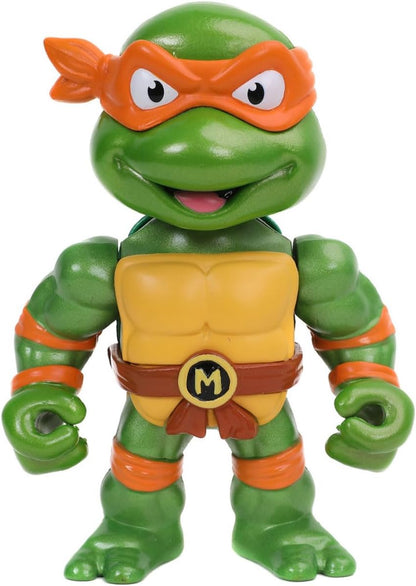 TEENAGE MUTANT NINJA TURTLES 4" MICHELANGELO DIE-CAST COLLECTOR FIGURE