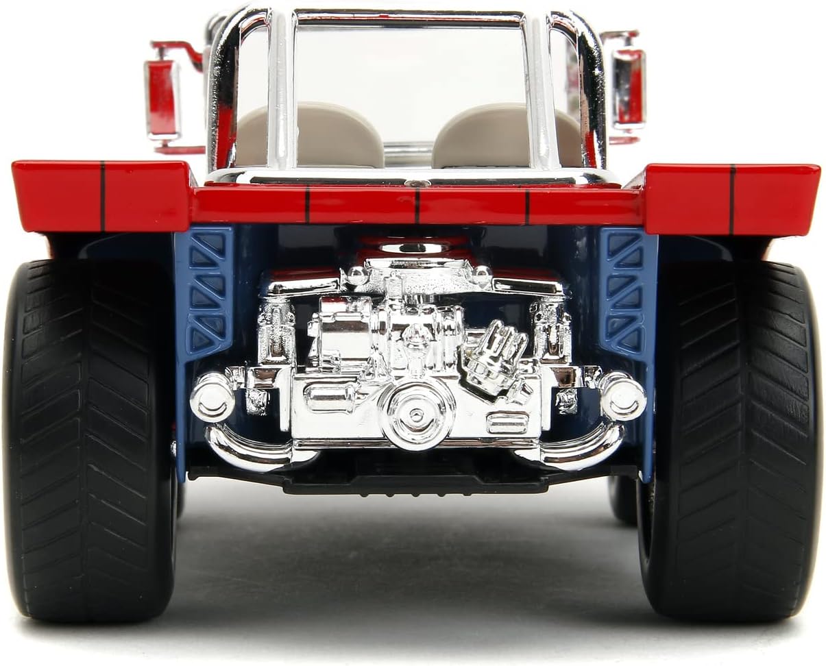 Jada MARVEL 60TH ANNIVERSARY 70S EDITION BUGGY WITH SPIDERMAN