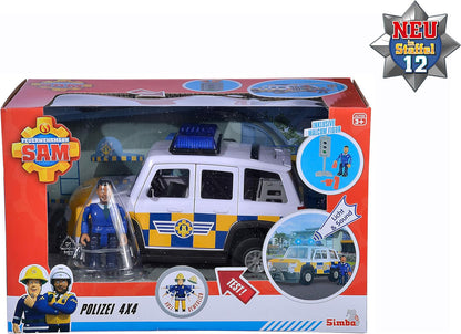 Sam Polizeiauto 4x4 mit Figur (Let op Duitstalige verpakking