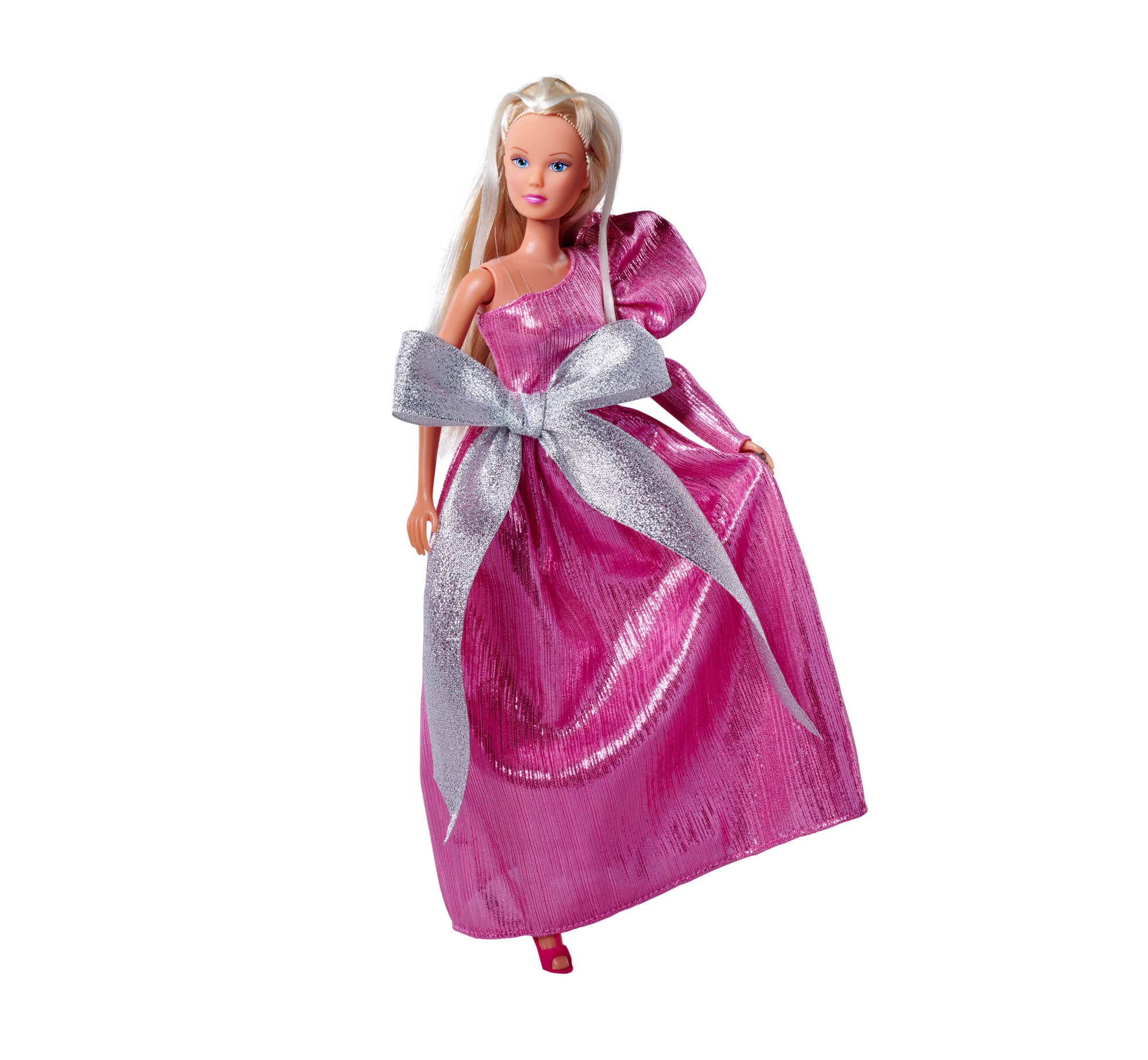 Steffi Love Bow Mazing, Toy Doll in a Dreamlike Evening Dress with Bows Elements, 29 cm, from 3 Years