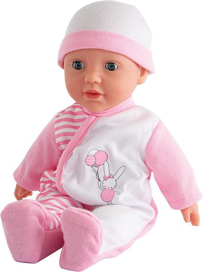 Simba 105140020 - Laura Baby Talk, zacht lichaam, slapende ogen, 24 geluiden, 30 cm, vanaf 2 jaar, babypop