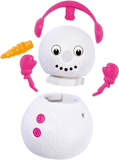 Simba-Evi Love Snow muñeco de Nieve, 12 cm, a Partir de 3 años, Multicolor, (4006592086701