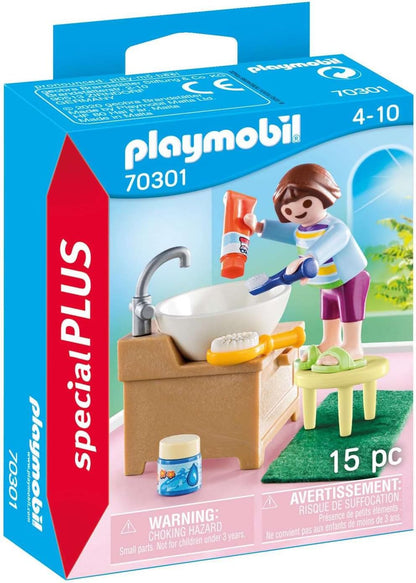 Playmobil 70301 Special Plus Children's Morning Routine ful, Fun Imaginative Role-Play, PlaySets Suitable for Children Ages 4+