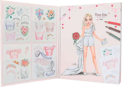 Depesche Create your - Wedding Special TOPModel Colouring Book - (0412393)