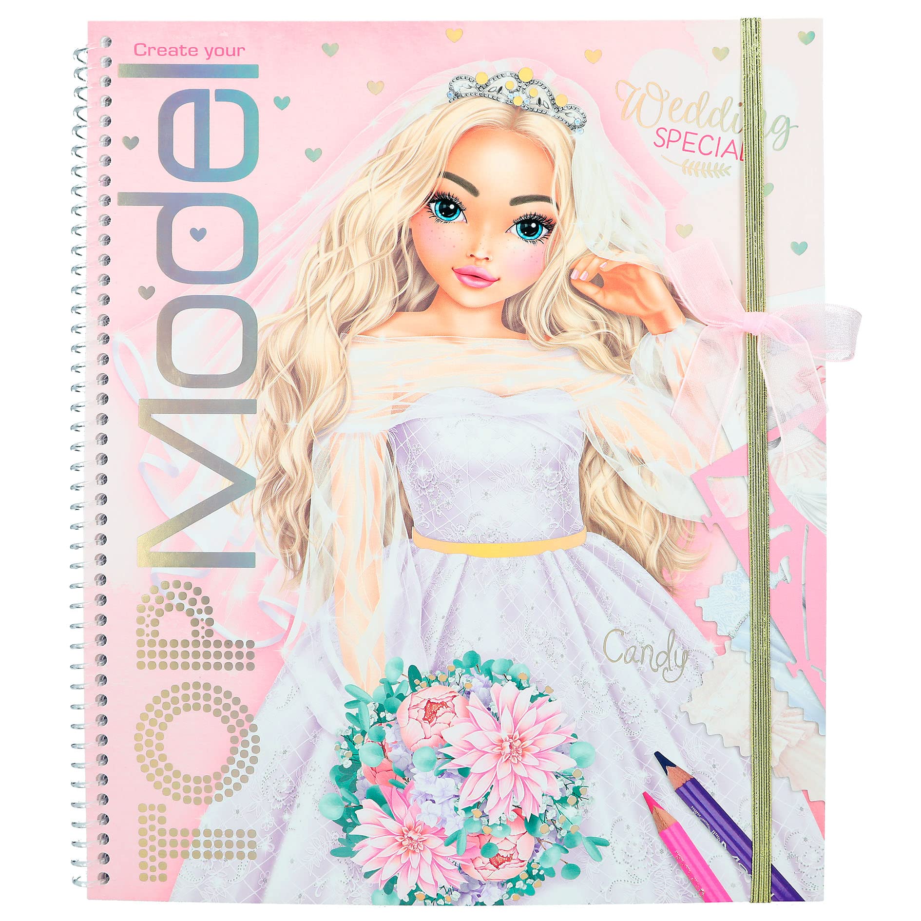 Depesche Create your - Wedding Special TOPModel Colouring Book - (0412393)