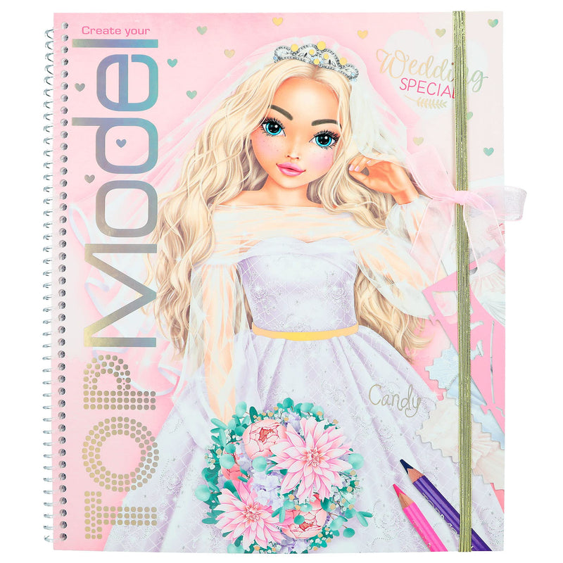 Depesche Create your - Wedding Special TOPModel Colouring Book - (0412393)