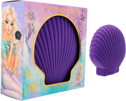 Depesche 12323 TOPModel Mermaid Small Jewellery Box in Purple Shell Shape