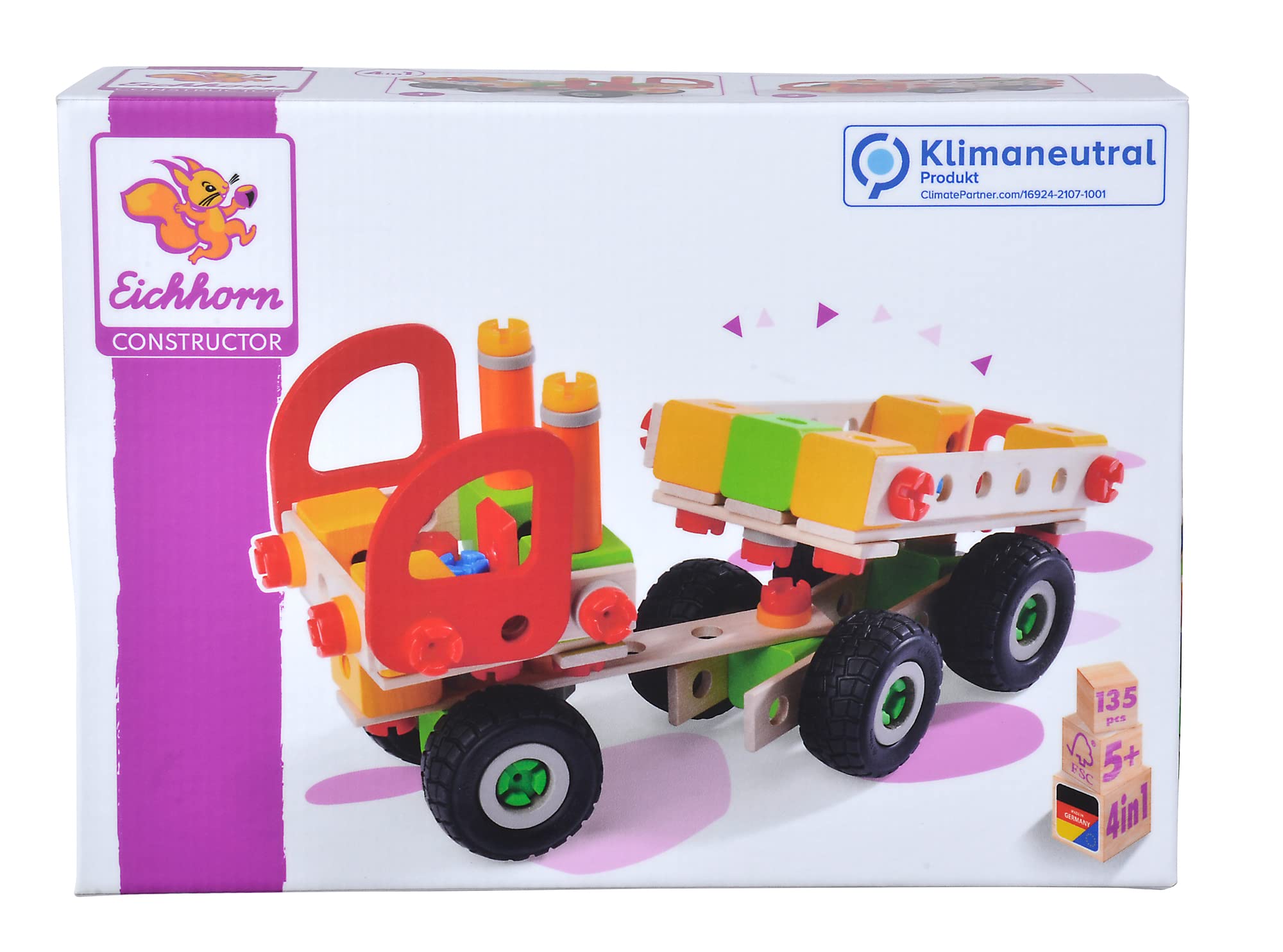 Eichhorn 100039200 EH Constructor, Trucks, Multicoloured