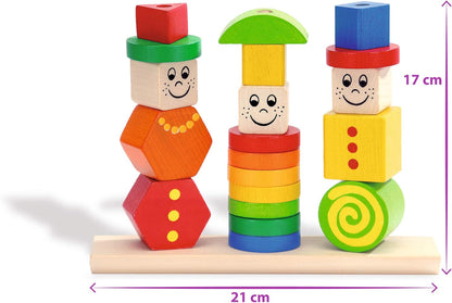 Eichhorn - Puzzle apilable de figuras madera (100073422