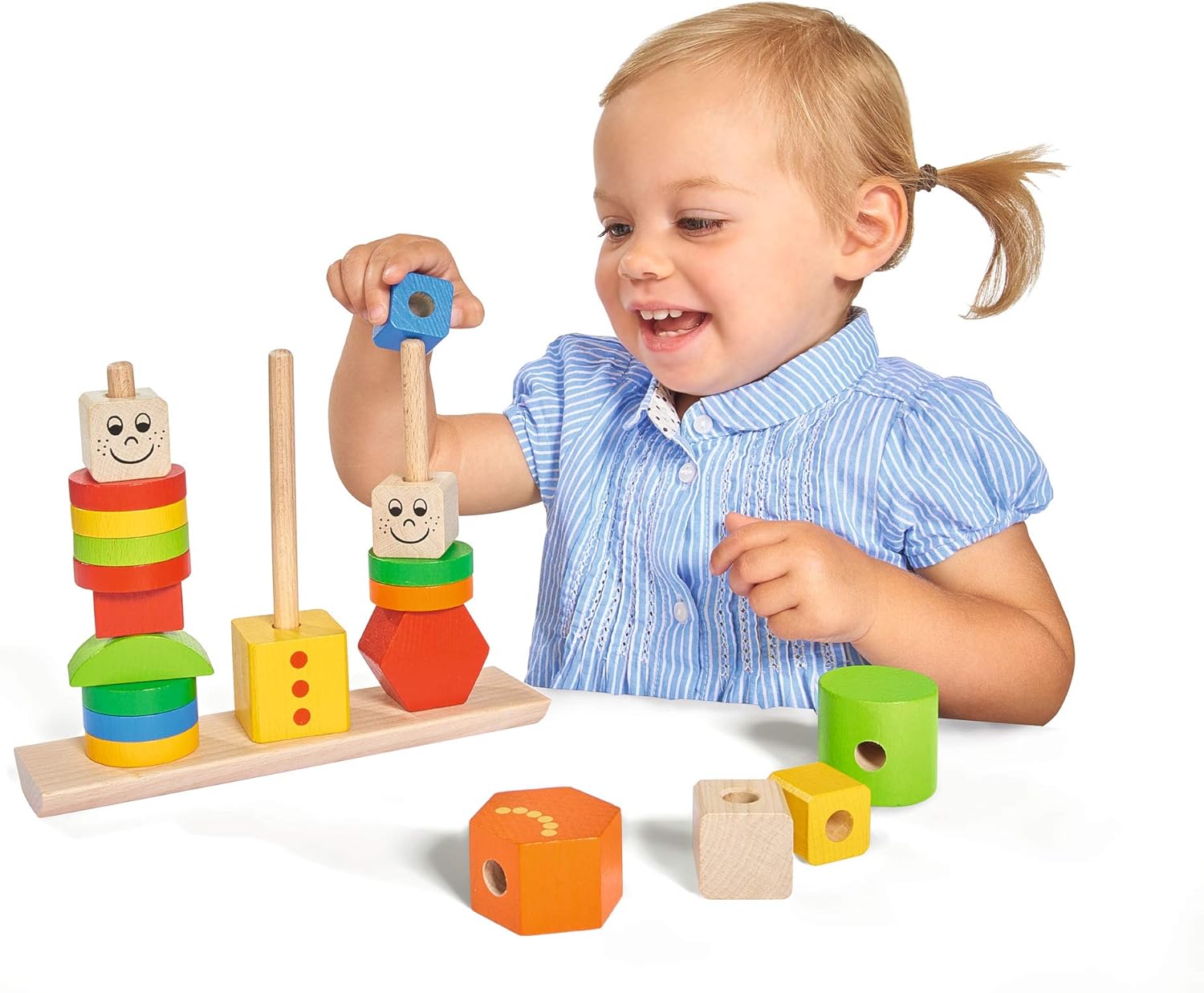 Eichhorn - Puzzle apilable de figuras madera (100073422